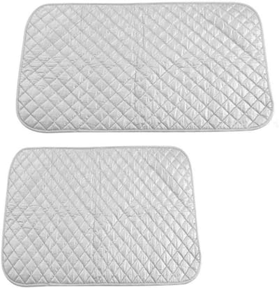 Strijkkussen - Strijkmat - Kleding Strijken - Hittebestendig Doek - 55 x 60 cm - Zilver