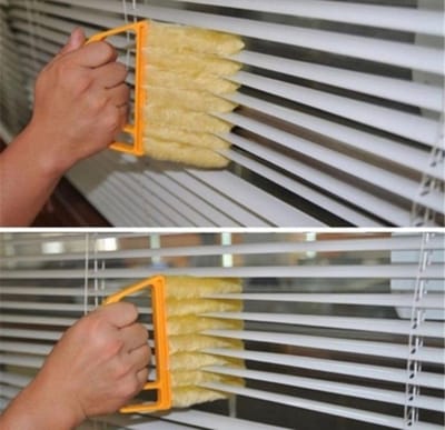 Microfiber lamellen schoonmaak product-Professionele Luxaflex reiniger - Lamellen borstel - Stof verwijderaar