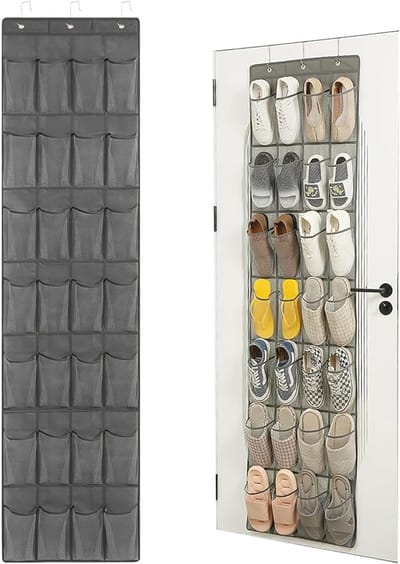 VVGoods - Hangende organizer voor speelgoed, kleding en schoenen - Multifunctionele opbergruimte met opvouwbaar hangrek