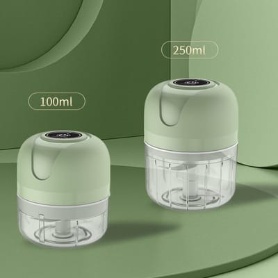 Hachoir à ail électrique sans fil portable multifonctionnel détachable mini hachoir à aliments pour gingembre oignon Type 2