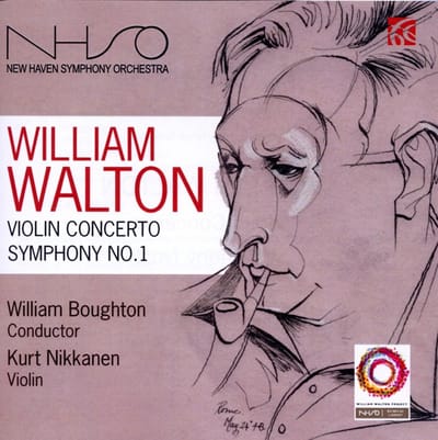 The New Haven Symphony Orchestra, William Boughton, Kurt Nikkanen - Walton: Violin Concerto & Symphony No. 1 (CD)