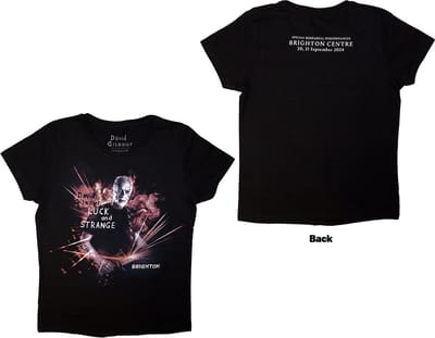 David Gilmour - Luck & Strange Brighton Dames T-shirt - S - Zwart