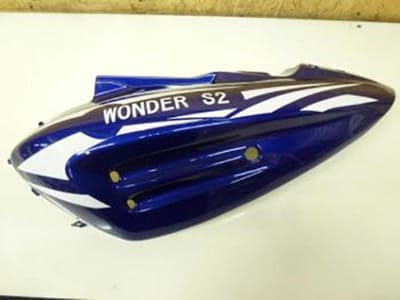 nieuw linker achterdeksel voor cpi 50 oliver scooter