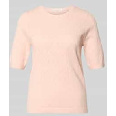 regular fit T-shirt in etskanteffect model 'HELEN'
