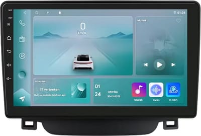 Autoradio met bluetooth - Carplay - Voor Hyundai i30 en Grand Elantra (2011-2017) - Geschikt voor Apple en Android - Stereo - Navigatie - Navigatiesysteem auto - 1GB 32GB