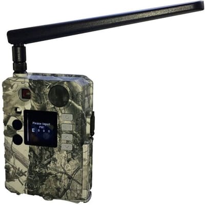 Berger & Schröter 4G/LTE BG310-M Wildkamera 18 MP, 940nm Wildcamera 18 Mpix 4G beeldoverdracht, Geluidsopnames, Afstandsbediening, Black LEDs, Timelapsevideo,