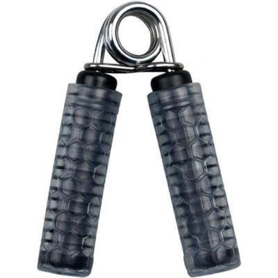 Stalen Handknijptrainer Premium Roestvrij Staal Handknijptrainer 30/60 Lb Versterker voor Onderarm Vinger Pols voor Hand black