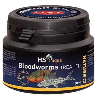 HS Aqua Bloodworms - 100ML - Aquariumvoer