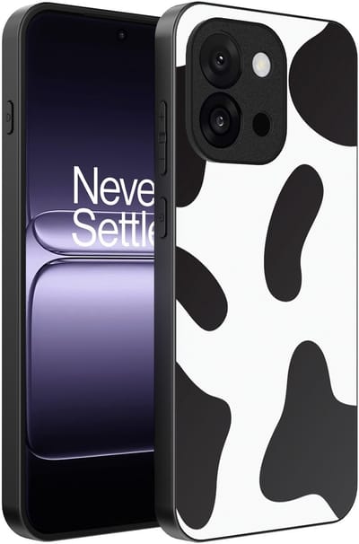 Smartphonica Telefoonhoesje Geschikt voor OnePlus 13T met Koeienvlekken Opdruk - TPU Backcover Case With Cow Patches Design geschikt voor OnePlus 13T
