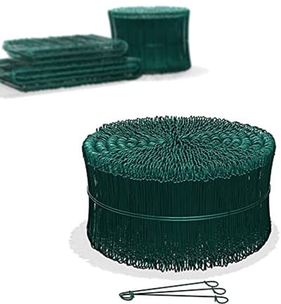 Groene roestvrije binddraad 1,4 mm - duurzame ommantelde betonbinddraad voor diverse toepassingen