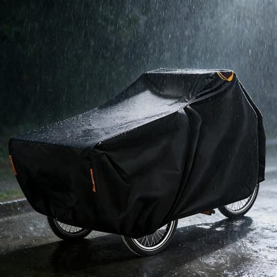 Fiets Beschermhoes - Waterdichte Tarpaulin - Fietsen Opslag - 420D Oxford UV Bescherming - 220 x 105 x 100 cm