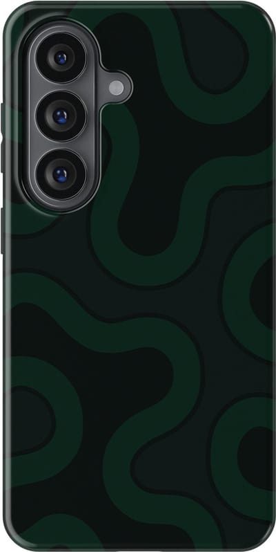 DripCase Motion Flow Tough Hoesje Samsung Galaxy S26 Plus | Backcover met Mag | Trendy Design | Valbescherming | Dark Drift
