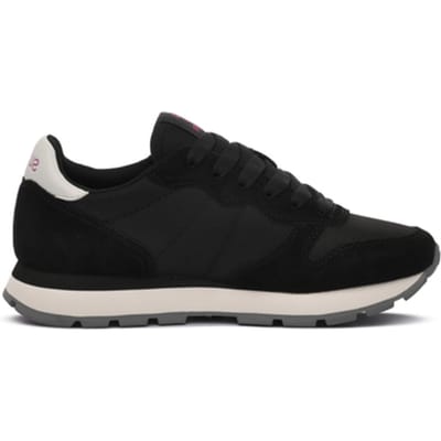 SUN68 Ally Solid - Dames Sneakers Schoenen Zwart Z46201-11 , Maat: EU 38