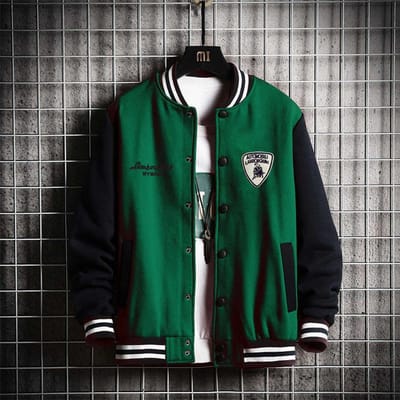 Nieuwe Baseball Uniformen voor Heren, Trendy Jassen in Koreaanse Stijl, Losse Tops in Grote Maten voor Koppels, Veelzijdige Casual Schooluniformen voor Studenten L gray