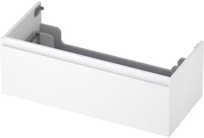 INK - Onderkast 1 Lade Greeploos Gelakt 45gr - 1000x450x350 Mm - Mat Wit