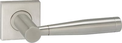 Deurkruk - Impresso Retford - Voor binnen - Vierkant - RVS - 2 stuks