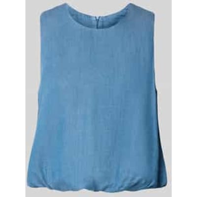 Blouse Only Top Charis Life - Medium Blue Denim