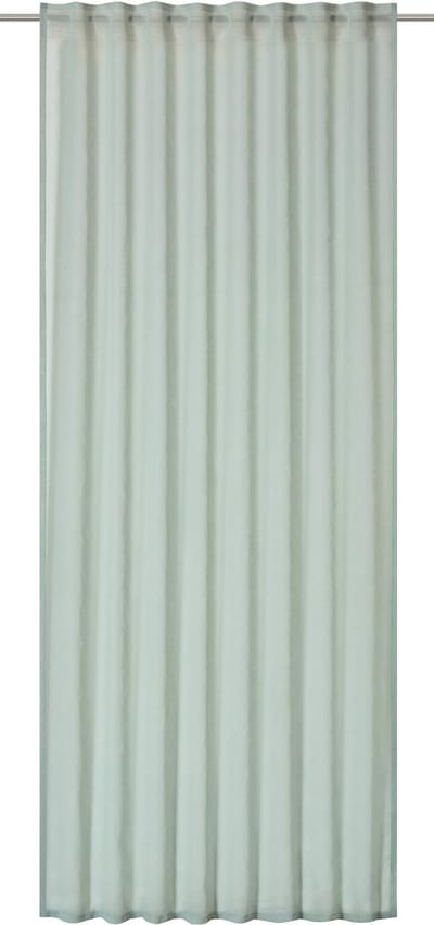 Elbersdrucke Gordijn met lussen Air 255x140 cm mint transparant