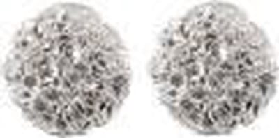 Behave® Oorbelsteker - Bolvormig Lavasteenachtig 6mm - Nikkelvrij