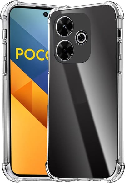 Hoesje geschikt voor Xiaomi Redmi 13 4G / Poco M6 4G - Shockproof Transparant Back Cover Case