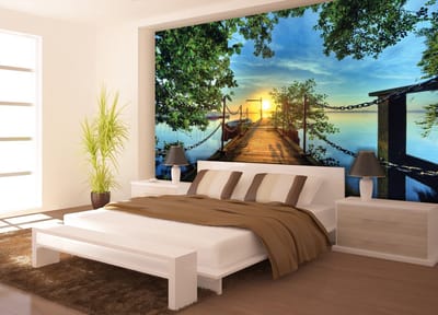 Poster | Blauw | 104 x 70,5 cm