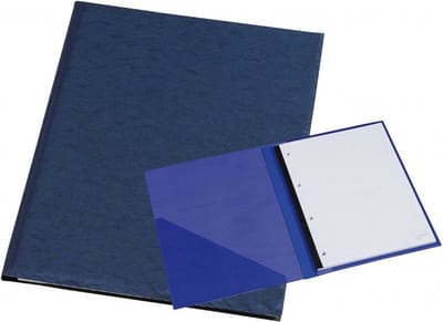 Rillstab Schrijfmap Incl. Gelinieerd A4 Slimbloc Lissabon Blauw