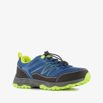 Mountain Peak jongens wandelschoenen cat. A blauw groen - Maat 30 - Uitneembare zool