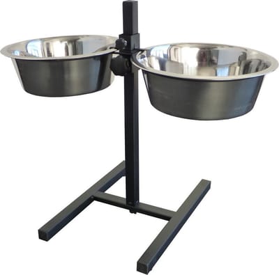 H-Standaard incl. voerbak 2x2,00L/19cm