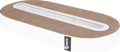 District 70 Krabspeelgoed Track - Kattenspeelgoed - 52x26x6 cm Wit