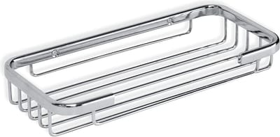 Tatay Krom Rectangular 20x9x3 Cm Douchemand Zilver