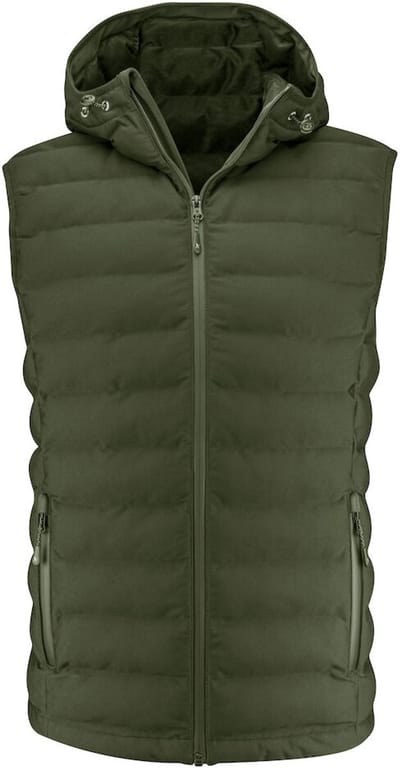 James Harvest WOODLAKE HEIGHTS VEST 2111043 - mosgroen - L
