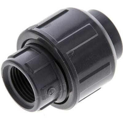 PVC Lijmmof Binnendraad Rp 3/8 '' EPDM