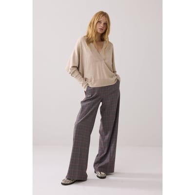 Summum Woman Sweater Cotton Merino Wool Knit Alpaca Maat: XS | Sweaters Outlet | Dames | Beige