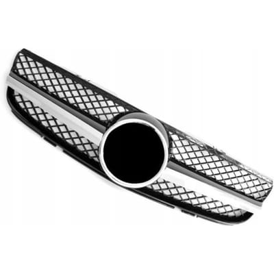 Nouveau Grill Mercedes R230 Sl 2006 - 2008 Chrome Noir Transformez Votre Voiture