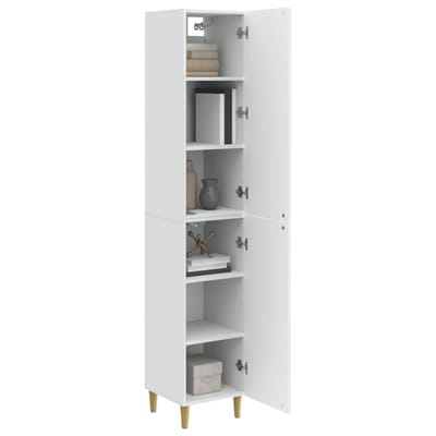vidaXL - Kast - Set - 2 - st - Bewerkt - hout