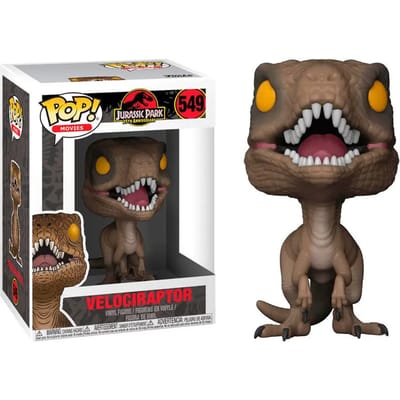 Funko Pop! Jurassic Park Velociraptor Vinyl Figure - Verzamelfiguur