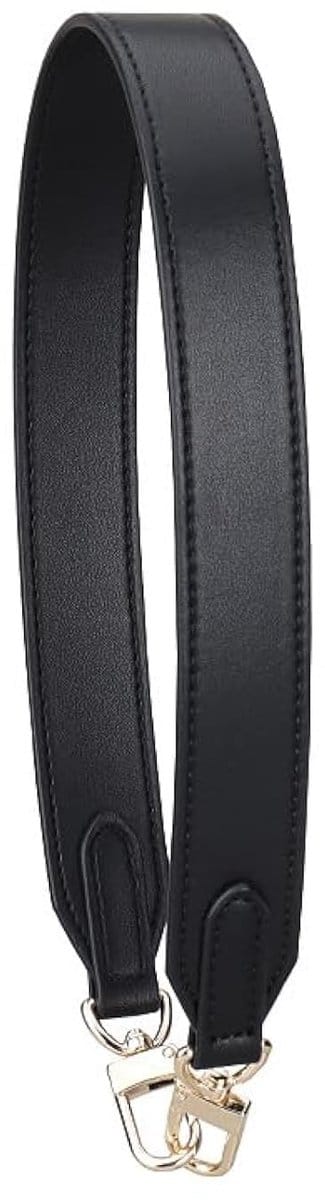 Dailygoods- Schouderriem 60 cm - Lederen Draagriem - PU-leer - 3 cm Breed - Vervangende Tasriem - Geschikt voor Schoudertassen - Tassenriem