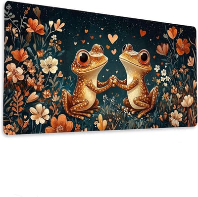 XXL Muismat - Bureauonderlegger - Comfortabel Werken - Waterdicht & Antislip - 120x60 cm - Meerkleurig