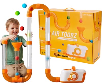 Air Toobz Set - Bouw een buizenparcours en speel met luchtkracht - eindeloze bouwmogelijkheden