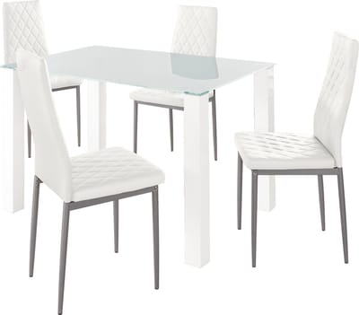 Norma&Brooke-Eetset - 120 cm - Wit