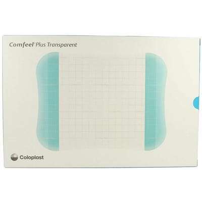 Comfeel Plus Platen Transp 15x20cm 5 33542