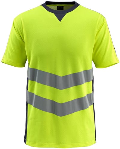Mascot Safe Supreme T-shirt 50127-933 - hi-vis geel/donkermarine - 2XL