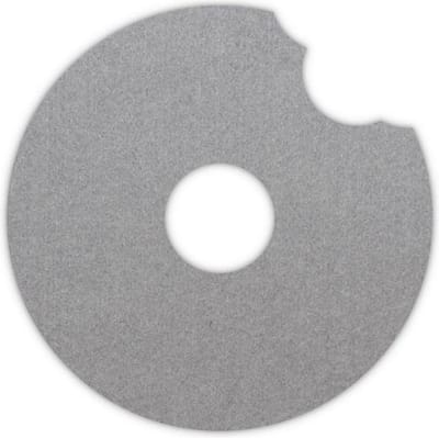 Donut vilt onderzetter - Lichtgrijs - 6 stuks - ø 9,5 cm Rond - Glas onderzetter - Cadeau - Woondecoratie - Woonkamer - Tafelbescherming - Onderzetters Voor Glazen - Keukenbenodigdheden - Woonaccessoires - Tafelaccessoires
