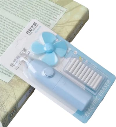 Nivard Elektrische Gum - Doezelaar - Electrische - Electric Eraser - Blauw
