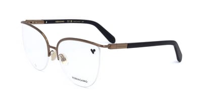 Ferragamo SF2227 Amber gold 56/18/140 WOMAN Brilmonturen
