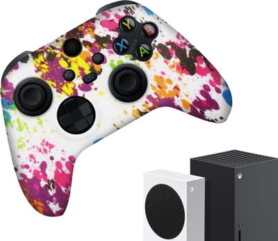 Gadgetpoint - Hoesjes & Skins voor Xbox Series X & S - Performance Gaming Case - Soft Grip Covers - Anti-Slip Controller Accessoires - Painting