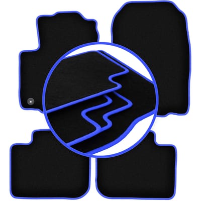CARLUX-BLUE automatten voor: Mitsubishi Colt VI Z30 hatchback (2004-2008)