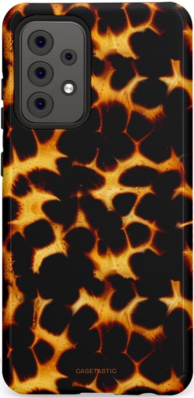 Casetastic Hoesje Geschikt voor Samsung A52 (4G/5G/s) - Stijlvolle Beschermende Duo-layer Case - Gevaarlijkspoor