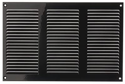 Metaal Ventilatierooster 300x200mm met Insectenbescherming - Ideaal voor Ventilatie en Afvoer