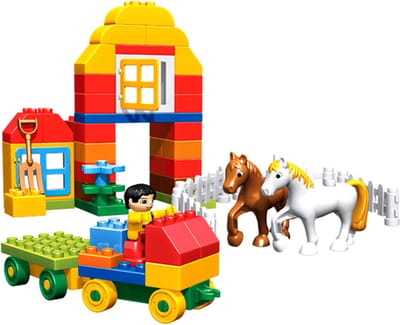 Useme - Happy Farm - boerderij - dieren - boerderijspeelgoed - 90 pcs